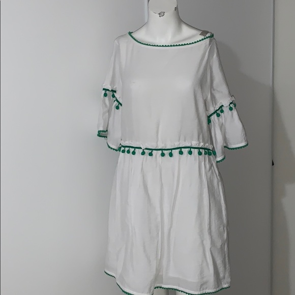 Club Monaco summer dress with pompon - Picture 1 of 7